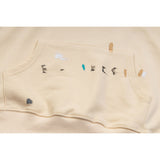 Gallery Dept Hoodie Splash Ink Letter Embroidered Hooded Sweater