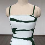 Women's Evening Dress Bandage Dress Split Dress Sexy Suspenders Skinny Hip Skirt