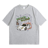 Rapper Frank Anime Cartoon Style Tshirt Short Sleeve Men