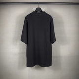 Men T-shirts Summer Paris Letter Print Short Sleeve T-Shirt Loose Casual