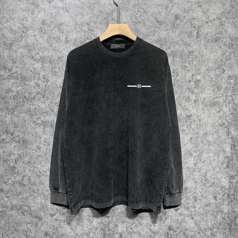 Amiri Long-Sleeve Shirt Vintage Long Sleeve T-shirt