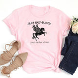 Y2k Women  Cotton T Shirt Sound Percy Jackson T-shirt Camp