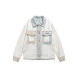 Unisex Jacket Jacket Turn-down Collar Coat Men and Women Couple