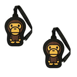 Baby milo children crossbody bag children oblique span parent-child leisure shoulder breast bag fried