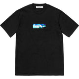 Mens T-shirts 23SS Emilio Pucci Box Logo Printed Short Sleeve T-Shirt Loose Casual Crew Neck