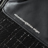 Unisex Winter Cotton Coat PU Leather Stand-up Collar down Jacket Retro Loose down Jacket