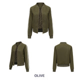 Women Trench Coat Short Flight Jacket Women's Spring and Autumn Jacket