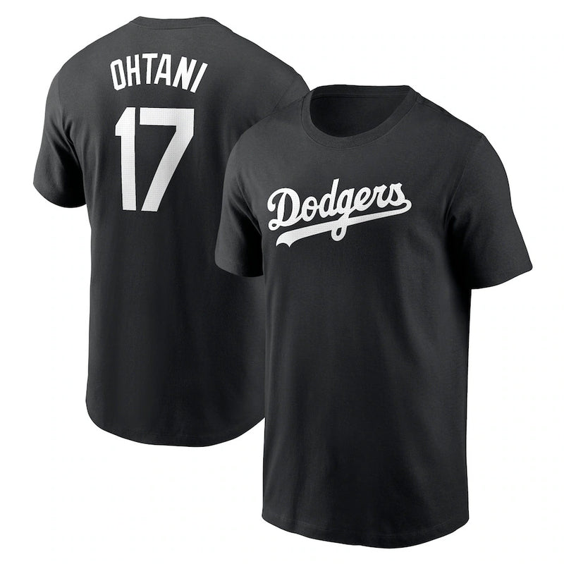 MLB T-Shirts MLB Angels Otani Shohei Outdoor Baseball Loose Short Sleeves