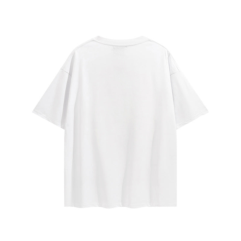 Gallery Dept T Shitrs Pattern plus Size round Neck Pullover Short Sleeve Men and Women