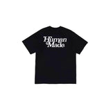 Men T-shirts HUMAN Letter Short Sleeve T-Shirt Print Casual