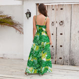 Women Date Dress Summer Bohemian Strap Dress
