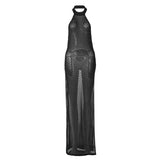 Women Dresses Winter Sexy Backless Dress