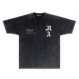 Amiri T-Shirt Vintage Distressed Short-Sleeved T-shirt