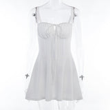 Women Dresses Sexy Suspenders Short Skirt Summer Dress