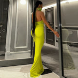 Women Dresses Spring Sexy V-neck Backless Dress