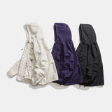 Unisex Hoodie Autumn Windproof Hood Coat