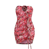 Women Dresses Sexy off-the-Shoulder Dress Dress Skirt Hip Skirt (Zns0409)