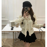 Women Knitwear Autumn and Winter V-neck Sweaters Cardigan