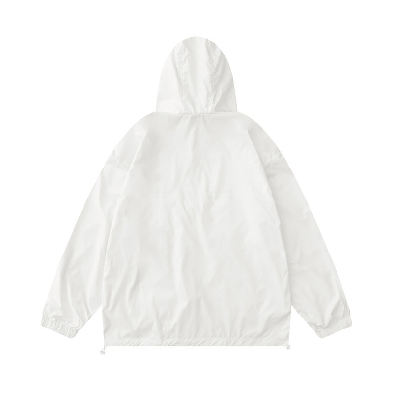 Men Jacket Coat Function Shell Jacket Spring and Autumn Sports Style Loose Outdoor Sun-Proof Clothes Jacket