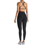 Women Yoga Set Female Outdoor Running Fitness Clothes
