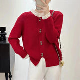 Women Knitwear Autumn and Winter Sweater Knitted Cardigan