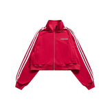 Unisex Jacket Vintage Top Sports Coat Stand Collar Jacket