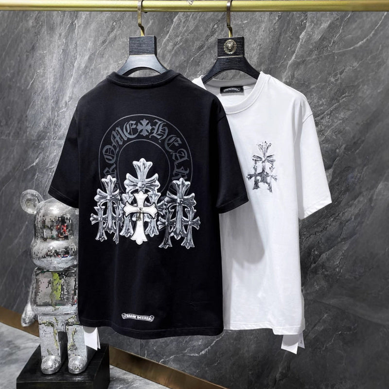 Chh Chrome Hearts T-Shirts Summer Short Sleeve T-Shirts