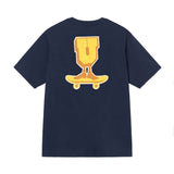 UNDEFEATED T Shirts Crew Neck Men's and Women's Loose
