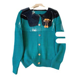 Women Knitwear Spring and Autumn Sweater Knitted Cardigan