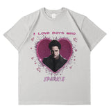 Twilight Saga Edward Cullen T Shirt Robert Pattinson Print