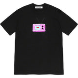 Men T-shirts 21SS TV Tee Small TV Antenna Cake BoxLogo Loose Short Sleeve Crew Neck