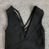 Women's Evening Dress Bandage One-Piece Dress Summer Backless Slim Fit Sexy Dress