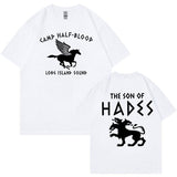 Percy Jackson Camp Half Blood Graphic T Shirt Men O-Neck