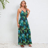 Women Date Dress Summer Sexy Bohemian Strap Dress