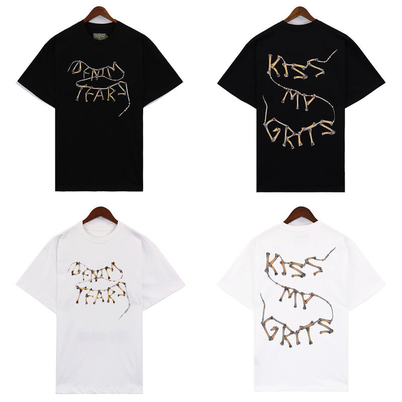 Denim Tears T Shirts Casual Short Sleeve T-shirt