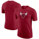 NBA T-Shirts NBAT Bulls Raven Basketball Suit Short Sleeve Outdoor Sports