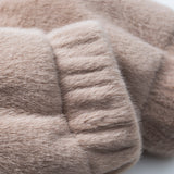Unisex Winter Cotton Coat Gold Carved Wool down Jacket Warm down Jacket