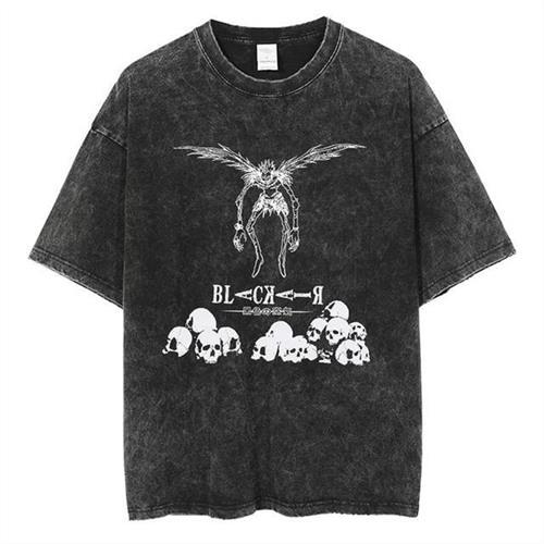 Men's Clothing Japanese Tshirt Anime Vintage T-shirt Death