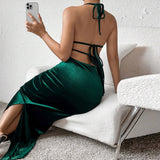 Women Dress Fall/Winter Slim Sheath Sexy Party Sling Dress