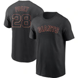 MLB T-Shirts MLB Giants T-Shirts Baseball Sports T-Shirts Printed Short Sleeves