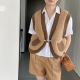 Women Cardigan Sweater Retro Baggy Coat 2t3216