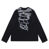 Unisex Jacket Autumn Knitted Painted Loose Sweater