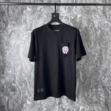 CHH Chrome Heart T Shirts Chrome Hearts Pink Sanskrit Short Sleeve T-Shirt