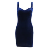 Women Dresses Sexy Suspenders Sheath Dress
