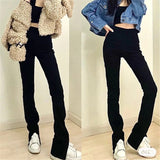 Women Sweatpants Slim Fit Suit Pants Spring Trousers