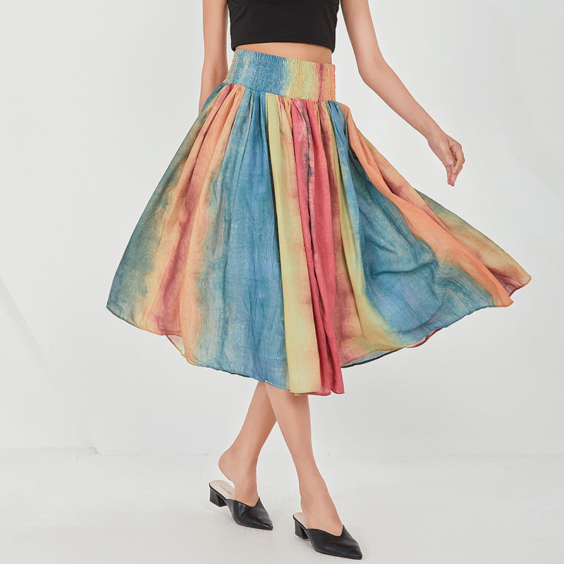 Women Dresses Spring Slim-Fitting Skirt (Qymy0409)