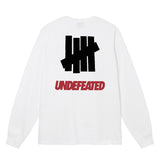 UNDEFEATED T Shirts Pure cotton men's and women's loose long sleeves