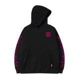 Men Hoodie Retro Alphabet Printed Hoodie