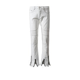 MIJKO Men's Vintage Pants MIJKO Men's Women's Autumn and Winter Wide Feet Pants Jeans
