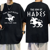 Percy Jackson Camp Half Blood Graphic T Shirt Men O-Neck